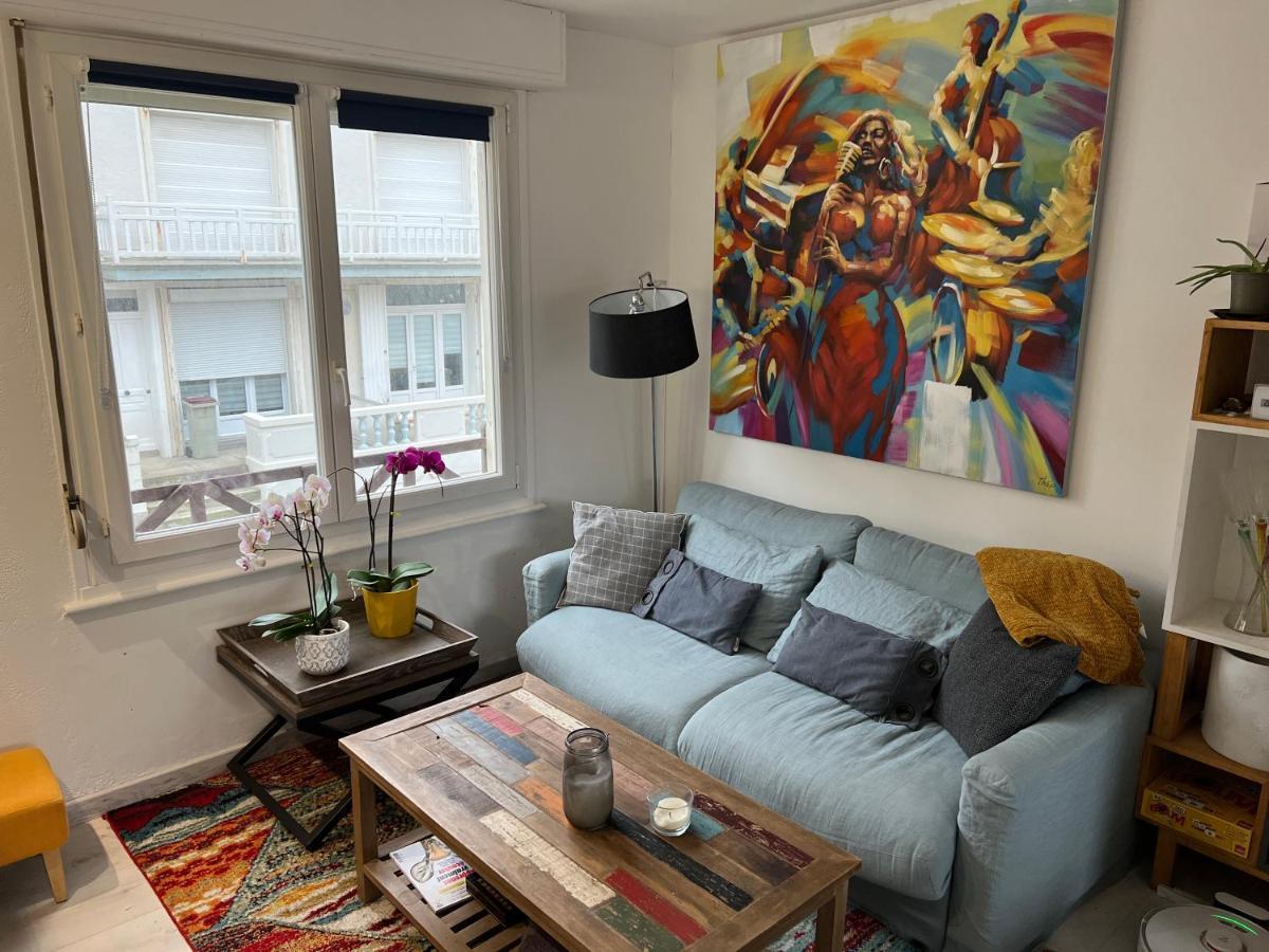 Le 37 Hotel Wimereux Bagian luar foto