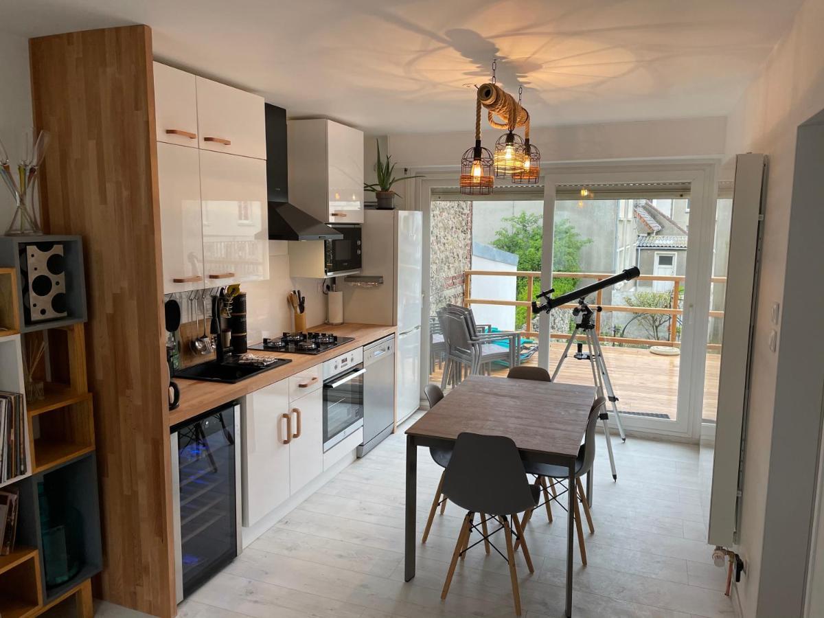 Le 37 Hotel Wimereux Bagian luar foto